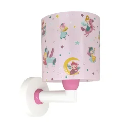 Dalber Fairy Dreams wandlamp met stekker, meerkleurig, E27
