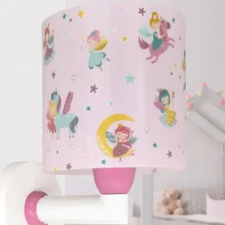 Dalber Fairy Dreams wandlamp met stekker, meerkleurig, E27