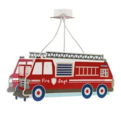 Dalber Fire Truck hanglamp, brandweerauto, rood