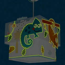 Dalber Happy Jungle kinderkamer-hanglamp