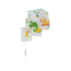 Dalber Happy Jungle wandlamp met kabel/stekker