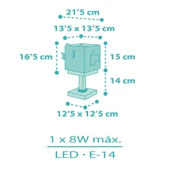 Dalber Little Dragon tafellamp