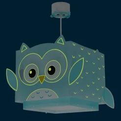 Dalber Little Owl kinder-hanglamp met uilenmotief