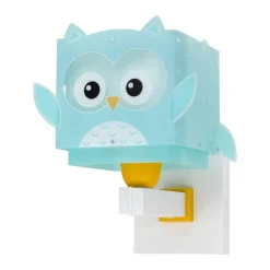 Dalber Little Owl kinder-wandlamp met uilenmotief