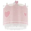 Dalber Little Queen hanglamp in kroonmotief