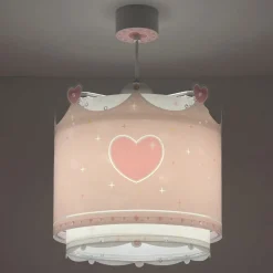 Dalber Little Queen hanglamp in kroonmotief
