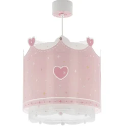 Dalber Little Queen hanglamp in kroonmotief