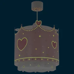 Dalber Little Queen hanglamp in kroonmotief