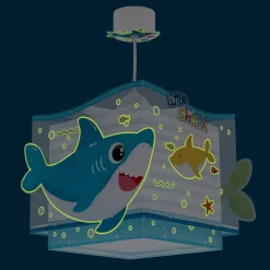 Dalber Little Shark hanglamp met zeemotief