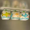 Dalber Little Shark plafondlamp zeemotief 3-lamp
