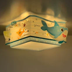Dalber Little Shark plafondlamp zeemotief 1-lamp