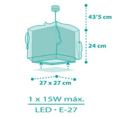 Dalber Mermaids hanglamp met zeemeerminmotief