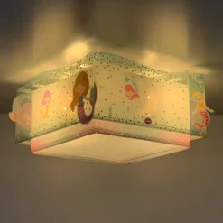Dalber Mermaids plafondlamp zeemeerminnen 1-lamps