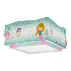 Dalber Mermaids plafondlamp zeemeerminnen 1-lamps