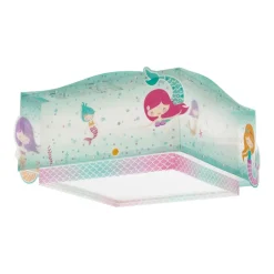 Dalber Mermaids plafondlamp zeemeerminnen 1-lamps