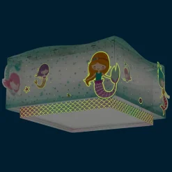 Dalber Mermaids plafondlamp zeemeerminnen 1-lamps