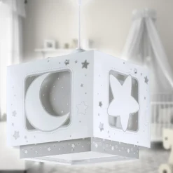 Dalber Moonlight kinderen-hanglamp 1-lamp grijs