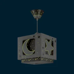 Dalber Moonlight kinderen-hanglamp 1-lamp grijs