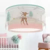 Dalber plafondlamp Loving Deer, met hertenmotief