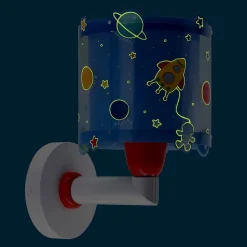 Dalber Planet wandlamp voor kinderen met stekker