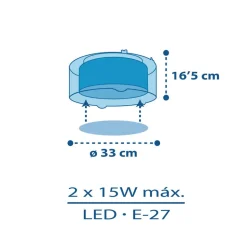 Dalber Planets plafondlamp met ruimtemotief