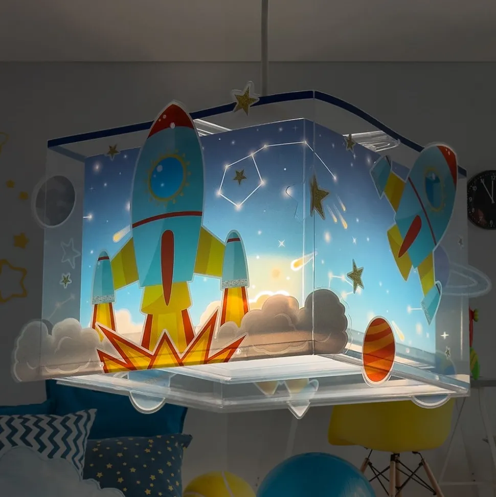 Dalber Rocket hanglamp voor kinderkamer