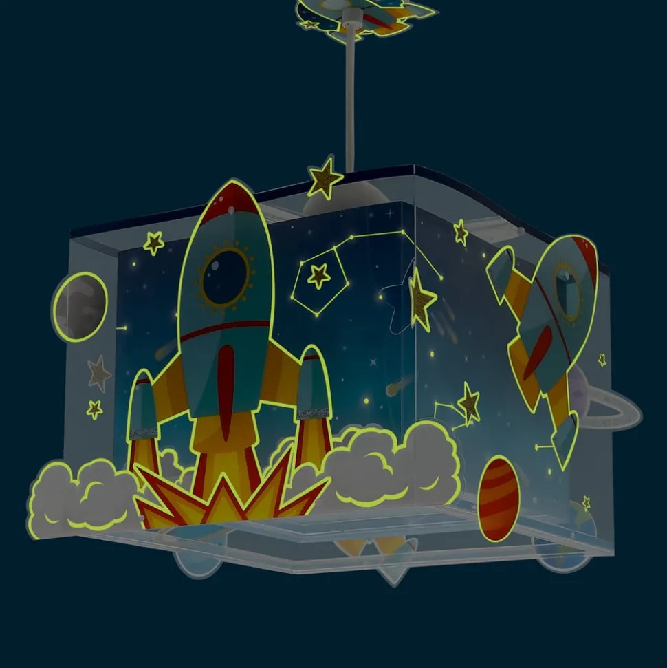 Dalber Rocket hanglamp voor kinderkamer