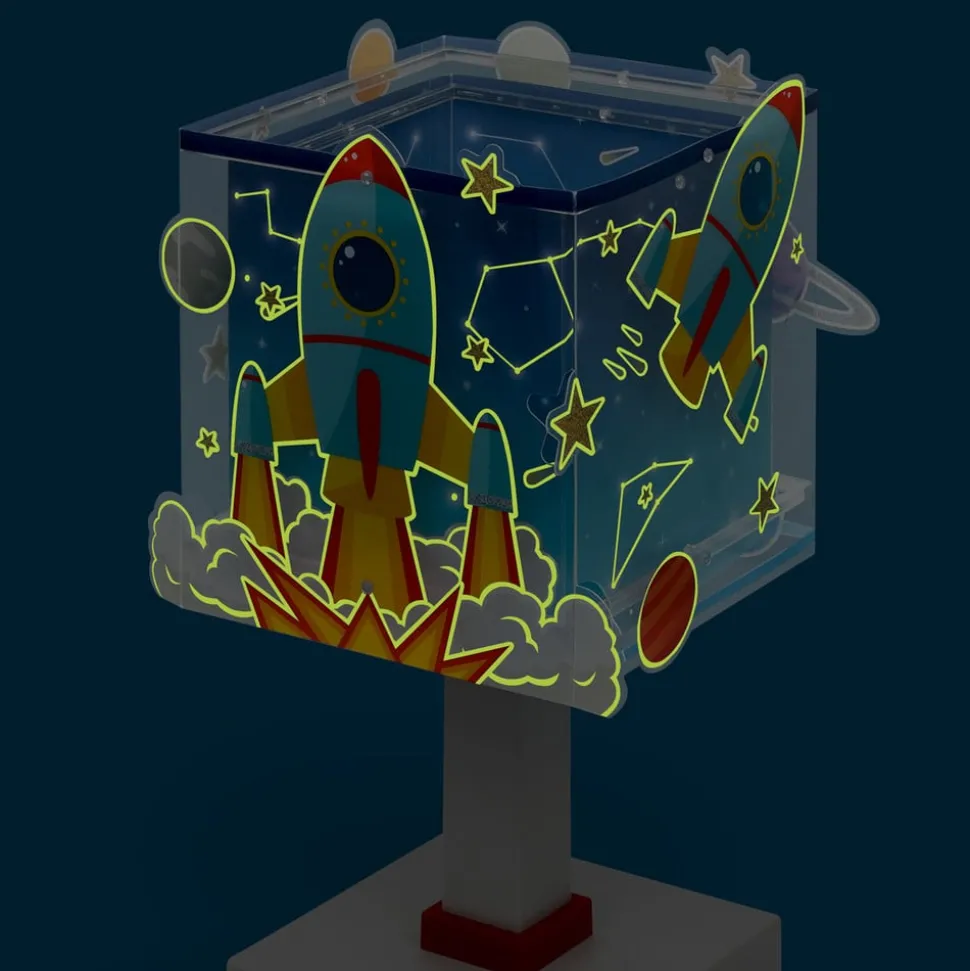 Dalber Rocket kinderkamer-tafellamp