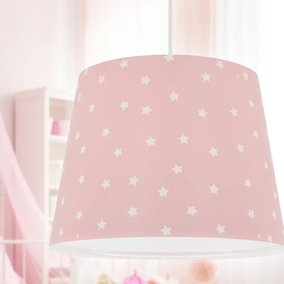 Dalber Star Light hanglamp voor kinderen roze