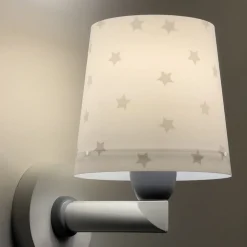 Dalber Star Light kinder-wandlamp wit