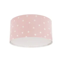 Dalber Star Light plafondlamp voor kinderen roze