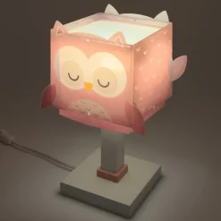 Dalber tafellamp Little Owl, roze