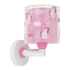 Dalber Unicorns kinder-wandlamp met eenhoornmotief
