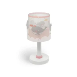 Dalber Whale Dreams tafellamp, pink