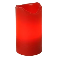 4-de set - Candle LED kaarsen, rood