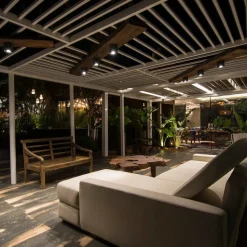 Decente LED plafondspot Tami voor buiten