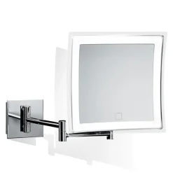 Decor Walther BS 85 Touch LED-wandspiegel vierkant