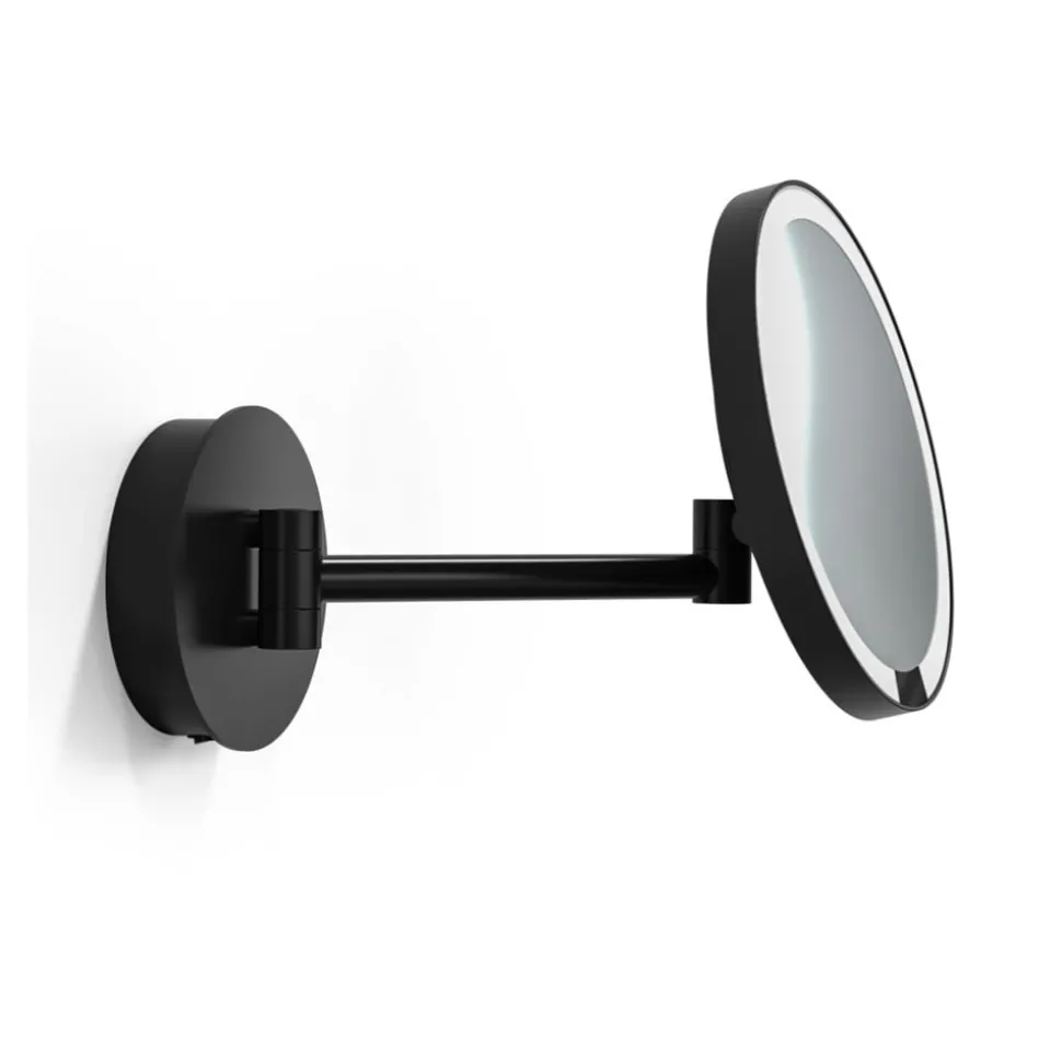 Decor Walther look plus 7X LED wandspiegel zwart