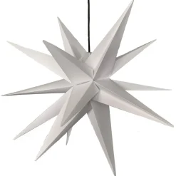 Decoratie-ster XXL buiten, 18-punten, Ø 80 cm wit