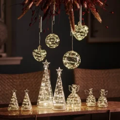 Decoratieve hanger Zoete Kerstbal, Ø 8cm