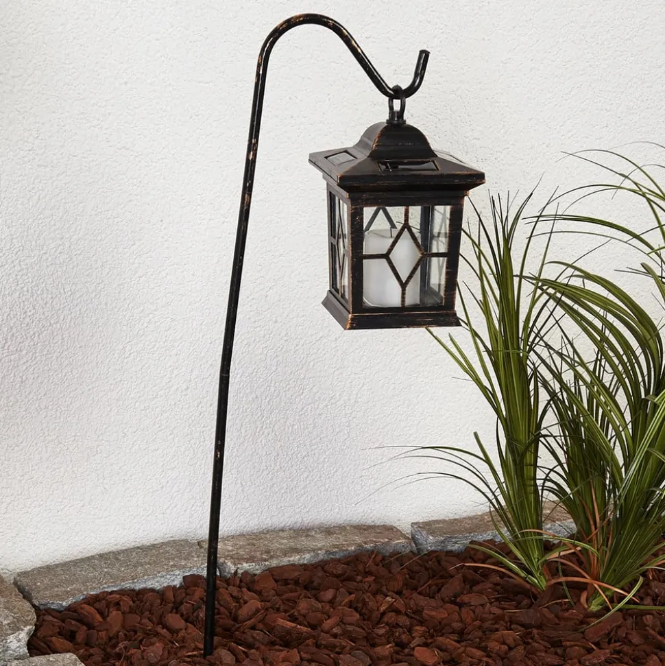 Decoratieve LED- solarlantaarns Beata in een set