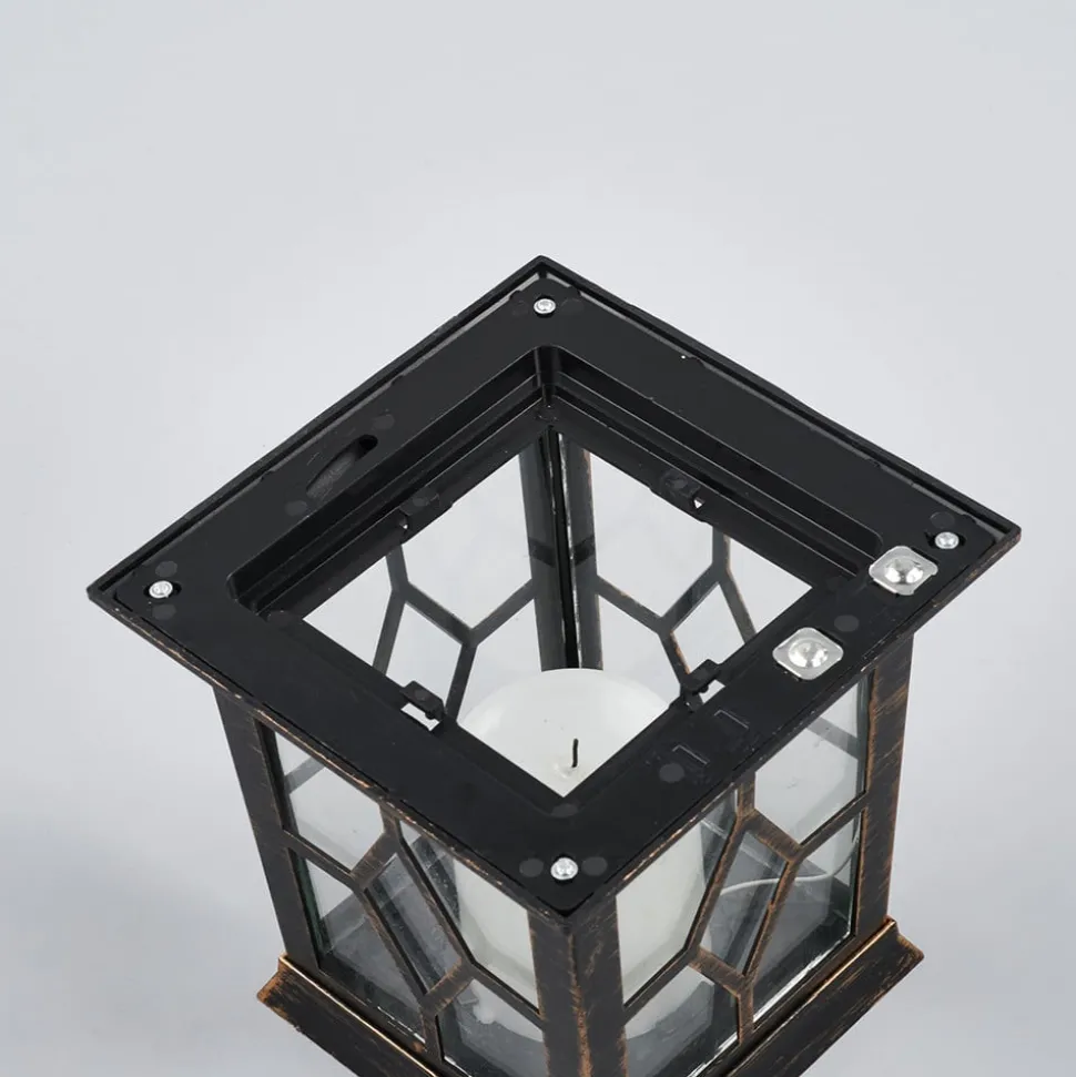 Decoratieve LED- solarlantaarns Beata in een set