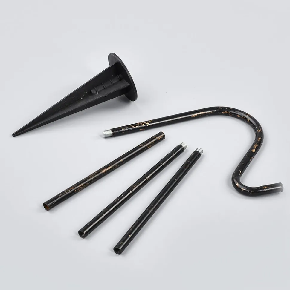 Decoratieve LED- solarlantaarns Beata in een set