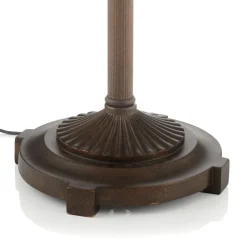 Decoratieve vloerlamp Diamond met Tiffany-kap