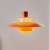Deense designer hanglamp PH 5, oranje