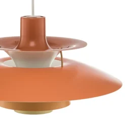 Deense designer hanglamp PH 5, oranje