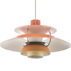 Deense designer hanglamp PH 5, oranje