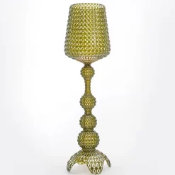 Design vloerlamp Kabuki met LED's, groen