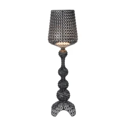 Design vloerlamp Kabuki met LED's, zwart