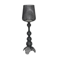 Design vloerlamp Kabuki met LED's, zwart